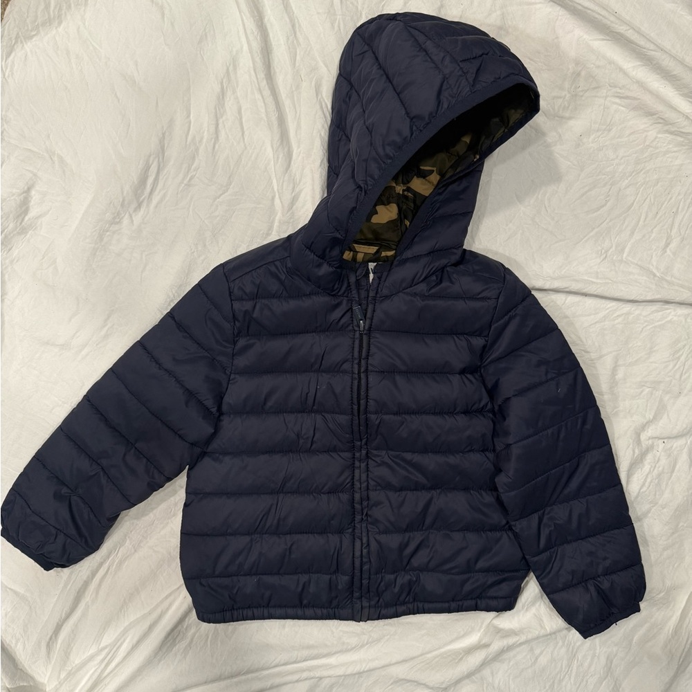 Old Navy Hooded Puffer Jacket - size 5T